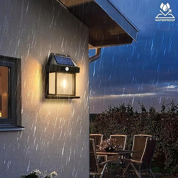 Solar Lamp Night Wireless Light (Multicolor)