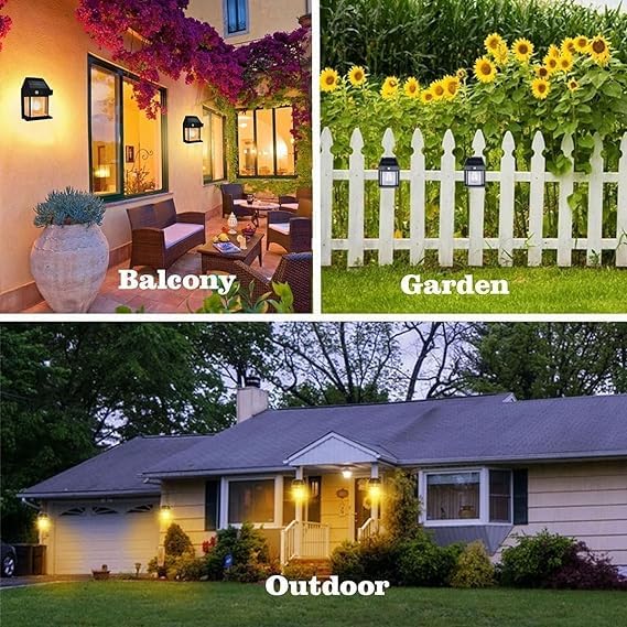 Solar Lamp Night Wireless Light (Multicolor)