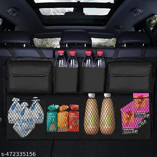 Car Trash Can And Tissue Box Holder Cute Plush Monkey Decor