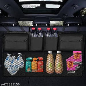 Car Trash Can And Tissue Box Holder Cute Plush Monkey Decor