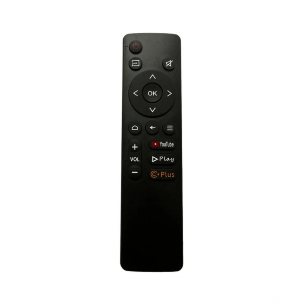 Smart TV Remote No. 1053 with YouTube - Plus Functions- Compatible-Replacement for Coocaa Smart TV LCD-LED Remote Control (Black)