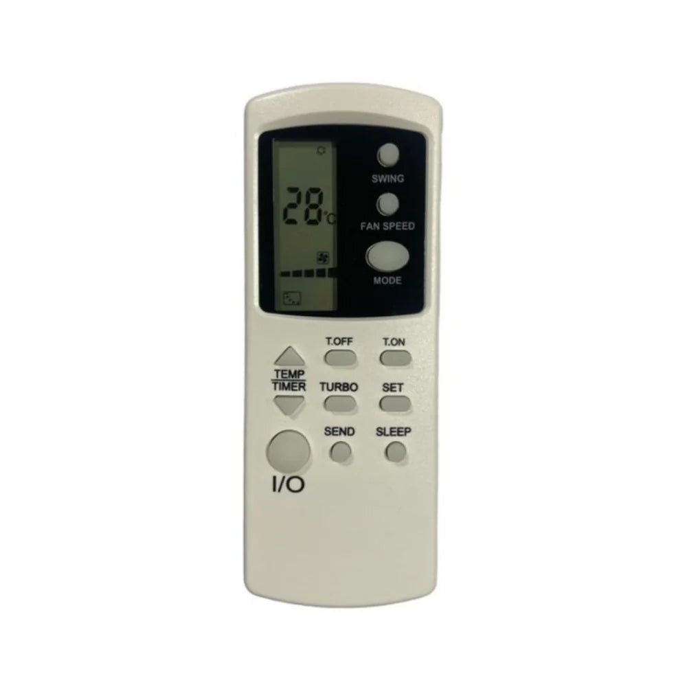 AC Remote No.31 No Backlight Haier AC Remote Control (White)