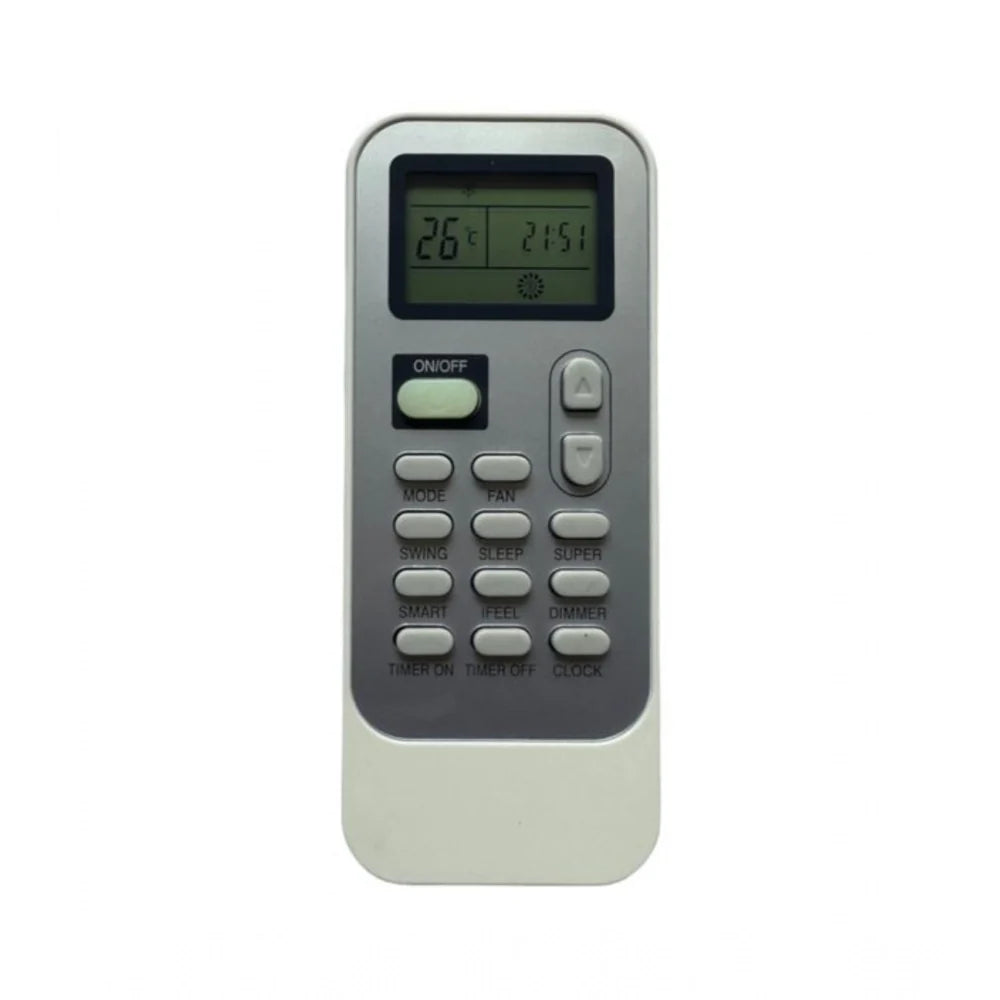 AC Remote No.134 No Backlight Llyod AC Remote Control (White)