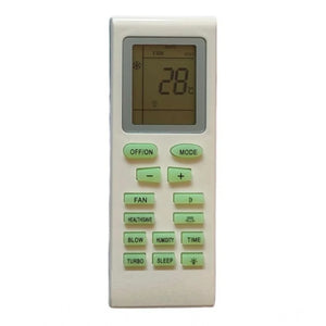 AC Remote No.18 No Backlight Onida AC Remote Control (White)