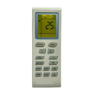 AC Remote No.18 with Backlight Bluestar AC Remote Control (White)