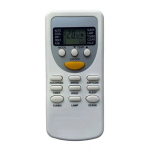 AC Remote No.49 No Backlight Videocon AC Remote Control (White)