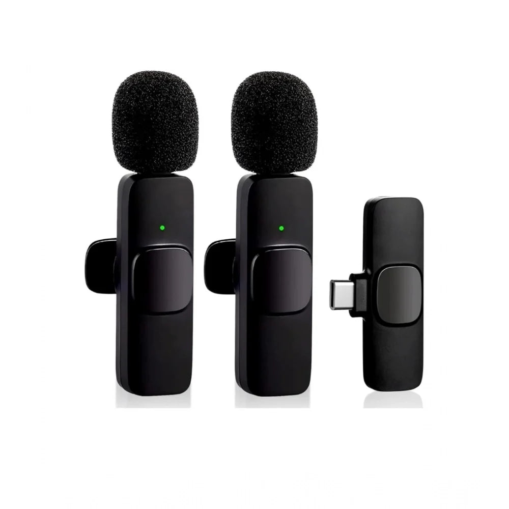 Plastic K9 Microphone, Digital Mini Portable Recording Clip Mic with Receiver (Single Piece)