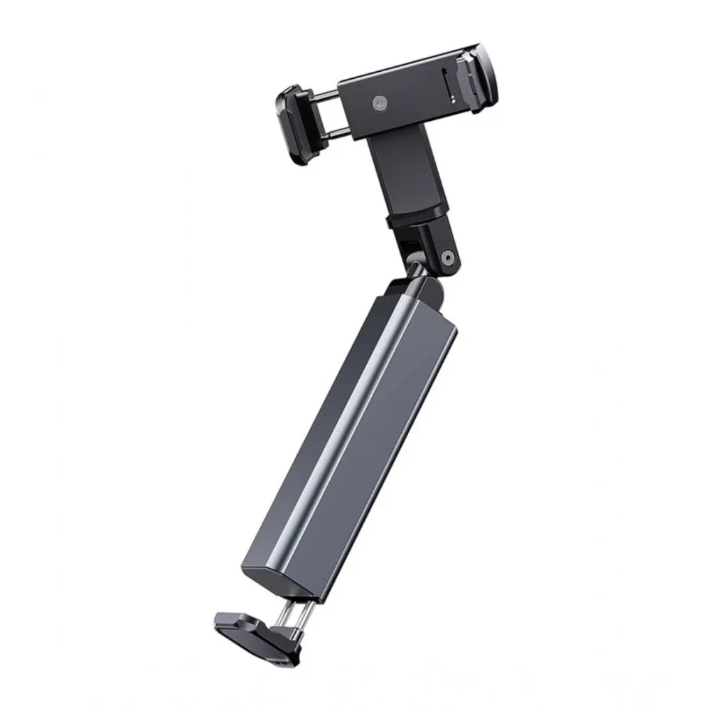 Aluminum-Plastic Solid Bluetooth Selfie Stick and Travel Tripod Stand (Silver-Black)