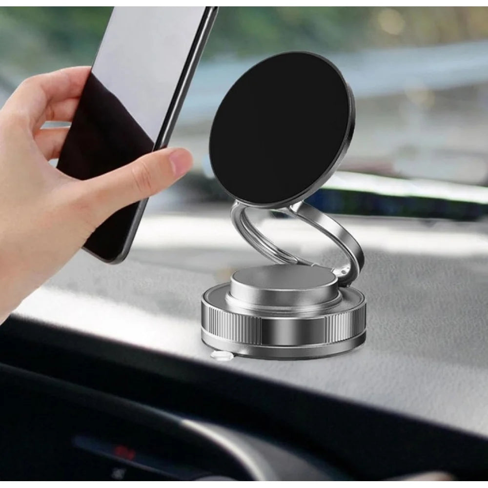 T28 Magnetic Phone Holder (Silver-Black)
