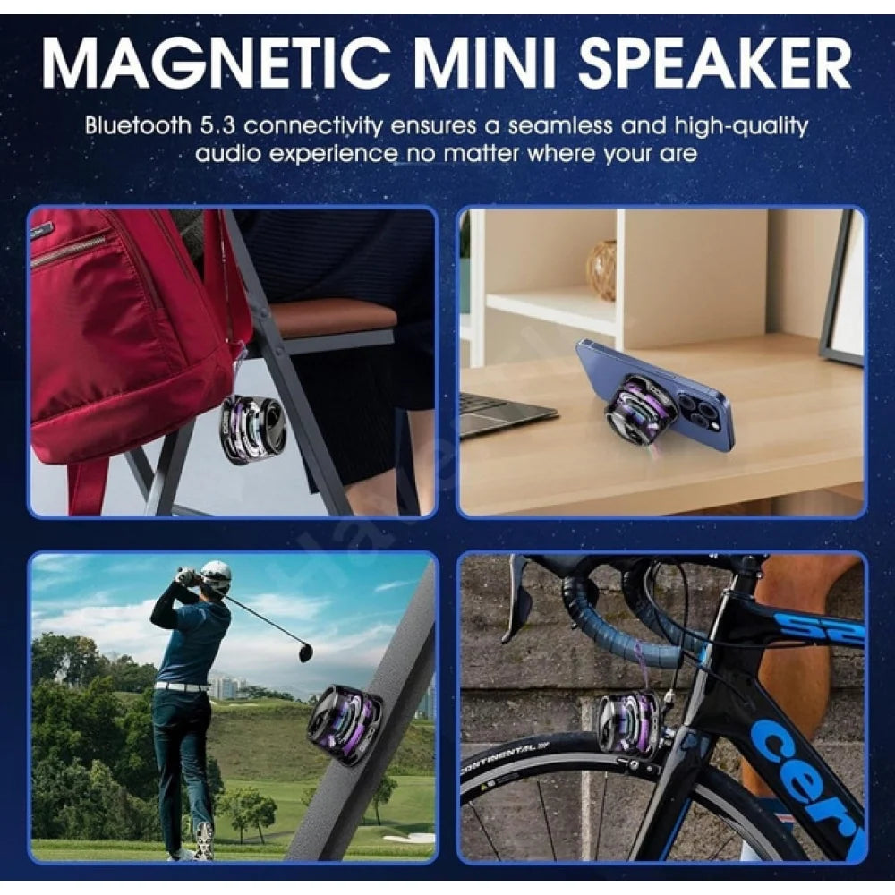 G200 Magnetic Bluetooth Speaker (Black)