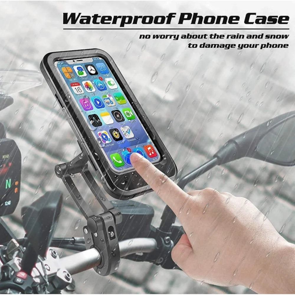 Waterproof Mobile Phone Holder (Black)